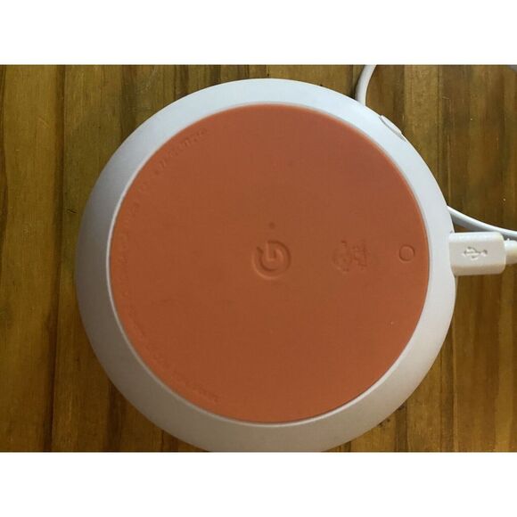 Google Home Nest Mini Smart Speaker Model H0A Gray w/ Power Adapter - Picture 3 of 3